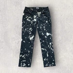 J Crew Women's Jeans Broken in Boyfriend Bleached Mid Rise 100% Cotton SZ/24P